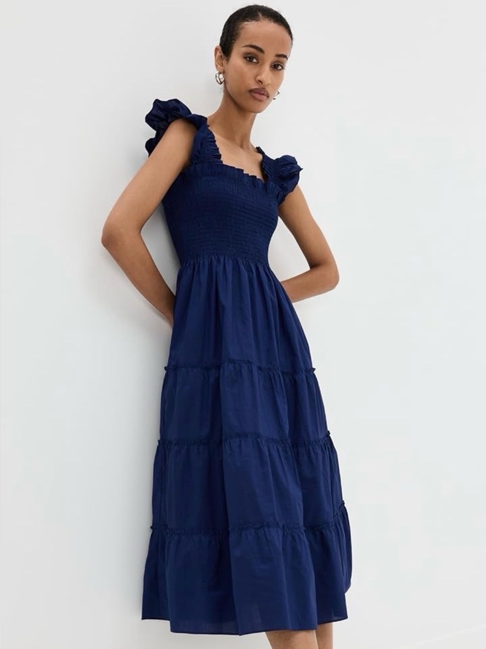 Hill House Navy Ellie Nap Dress - Picture 2 of 4